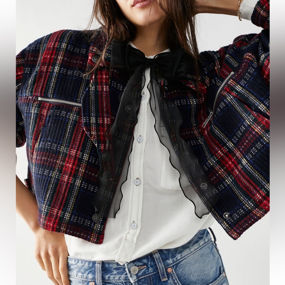Free People Swing Flight Jacket